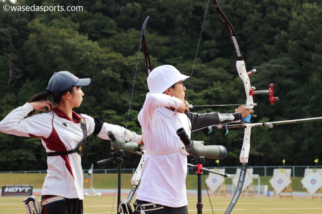 独特の緊張感のなか 北海道出身コンビが健闘 早稲田スポーツ