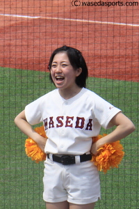 連載 華の早慶戦前特集 最後の一戦に向けて 第２回 栗田莉七チアリーダーズ責任者 早稲田スポーツ